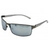 OKULARY PILOTKI POLARYZACYJNE FLEX gun white 15