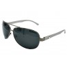 OKULARY PILOTKI POLARYZACYJNE FLEX gun white 15
