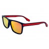 OKULARY STYLOWE POLARYZACJA CZERWONE LUSTRA M20