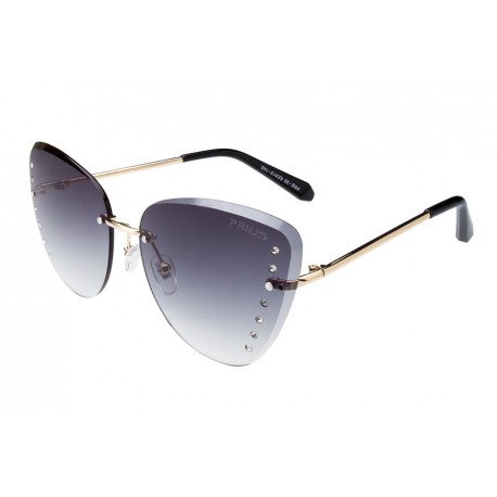 OKULARY damskie FASHION GLAMOUR KOCIE OKO PRE 04